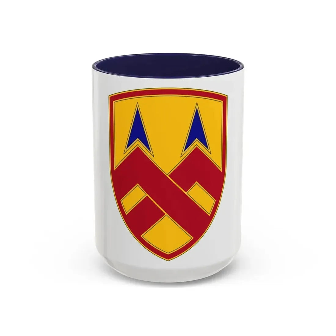 377 Sustainment Command (U.S. Army) Accent Coffee Mug 15oz Navy - Go Mug Yourself