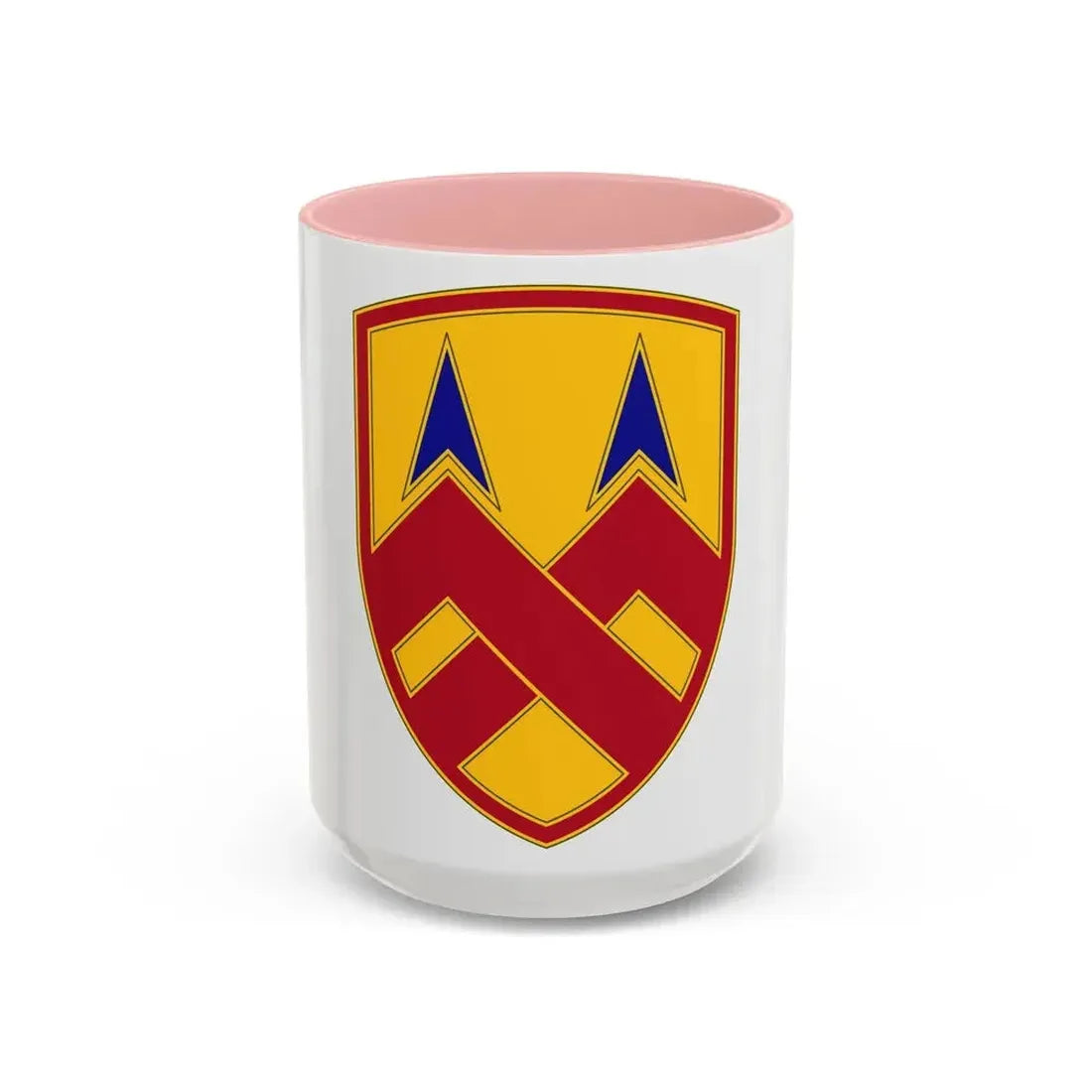 377 Sustainment Command (U.S. Army) Accent Coffee Mug 15oz Pink - Go Mug Yourself