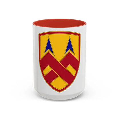 377 Sustainment Command (U.S. Army) Accent Coffee Mug 15oz Red - Go Mug Yourself