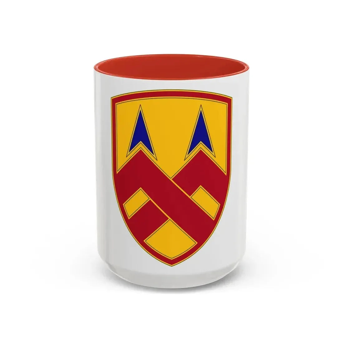 377 Sustainment Command (U.S. Army) Accent Coffee Mug 15oz Red - Go Mug Yourself