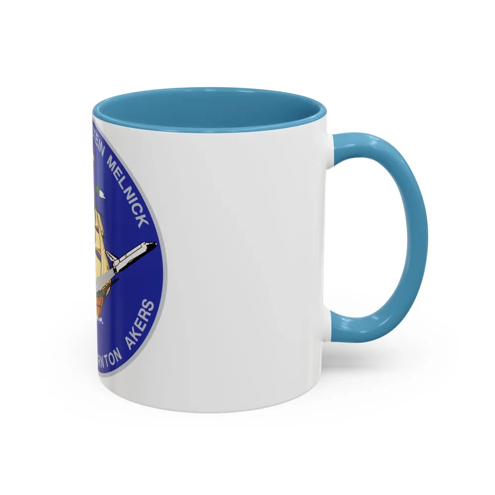 STS 49 (NASA) Accent Coffee Mug-Go Mug Yourself