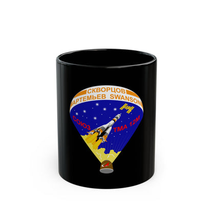 Soyuz TMA-12M (Soyuz Programme) Black Coffee Mug