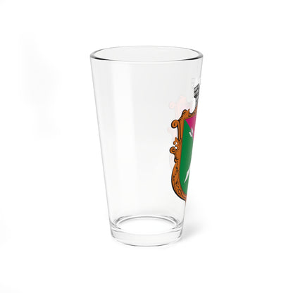 Menas heraldica (Ukraine) (Coat of Arms) Pint Glass 16oz