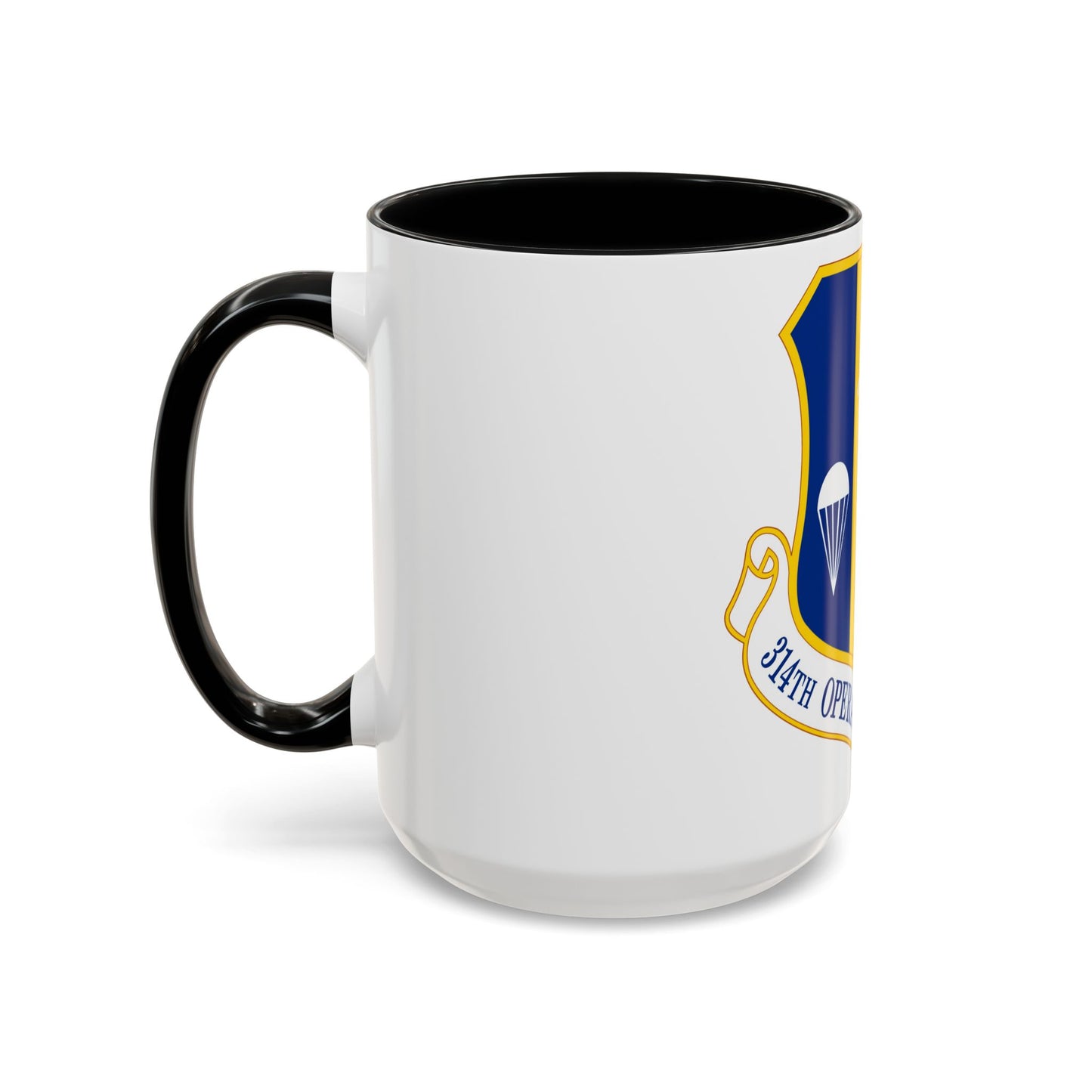 314 Operations Group AETC (U.S. Air Force) Accent Coffee Mug