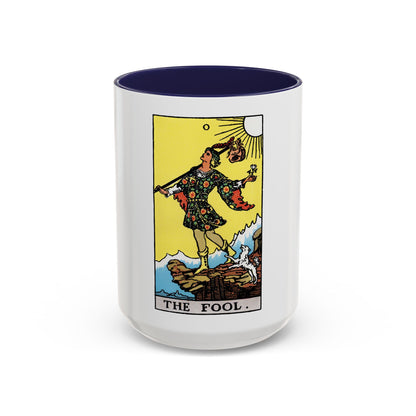 The Fool (Tarot Card) Accent Coffee Mug