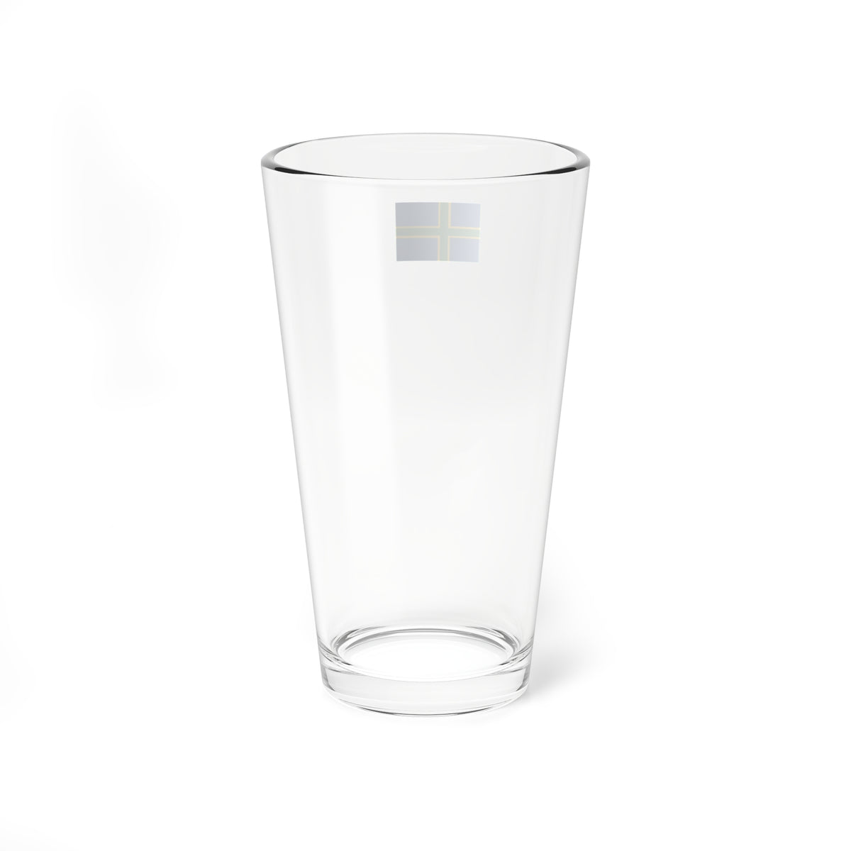 Bandera dOland (Sweden) Pint Glass 16oz