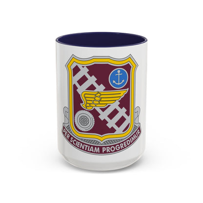 Transportation Center and School 2 (U.S. Army) Accent Coffee Mug