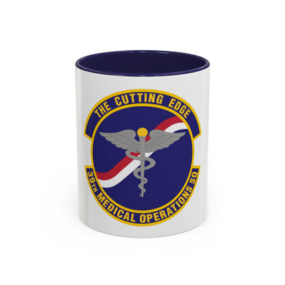 39th Medical Operations Squadron (U.S. Air Force) Accent Coffee Mug