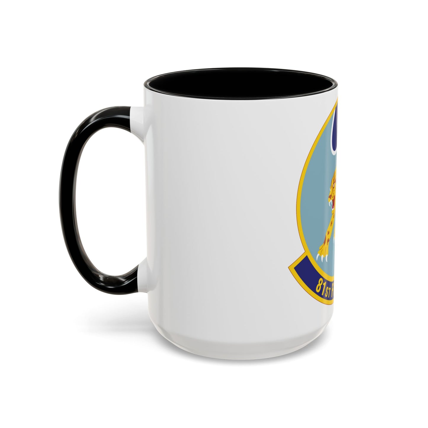 81st Fighter Squadron (U.S. Air Force) Accent Coffee Mug