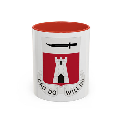 467 Engineer Battalion (U.S. Army) Accent Coffee Mug