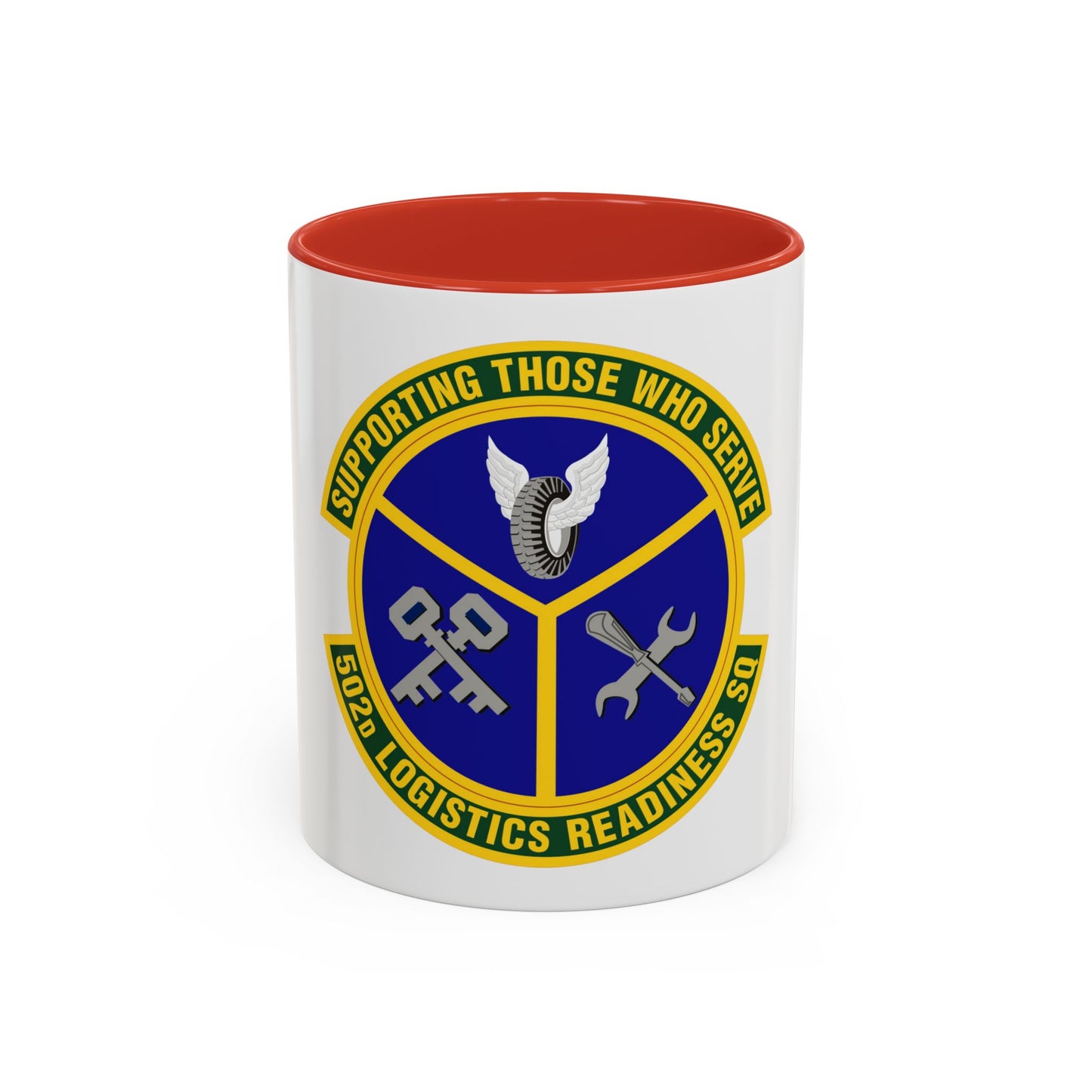 502d Logistics Readiness Squadron (U.S. Air Force) Accent Coffee Mug