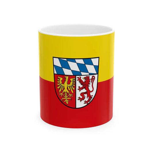 Flag of Landsberg am Lech Germany - White Coffee Mug-11oz-Go Mug Yourself