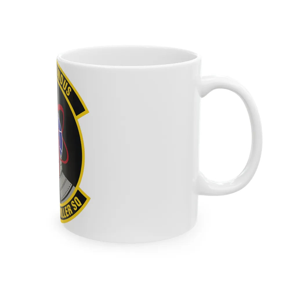 377th Comptroller Squadron (U.S. Air Force) White Coffee Mug-Go Mug Yourself