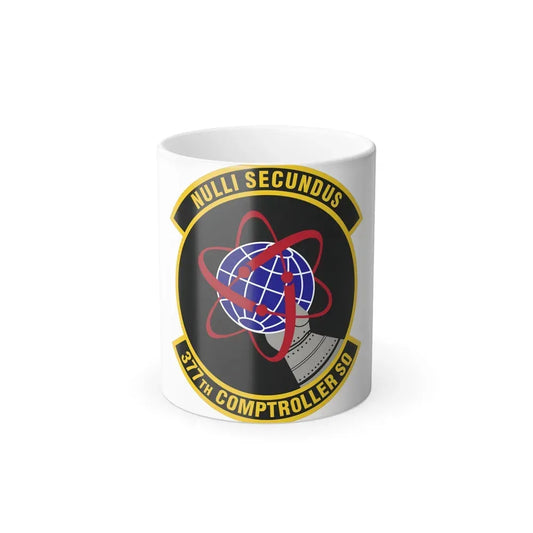 377th Comptroller Squadron (U.S. Air Force) Color Changing Coffee Mug 11oz - Go Mug Yourself