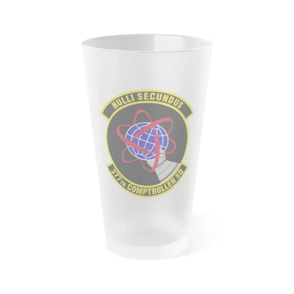 377th Comptroller Squadron (U.S. Air Force) Frosted Pint Glass 16oz 16oz Frosted - Go Mug Yourself