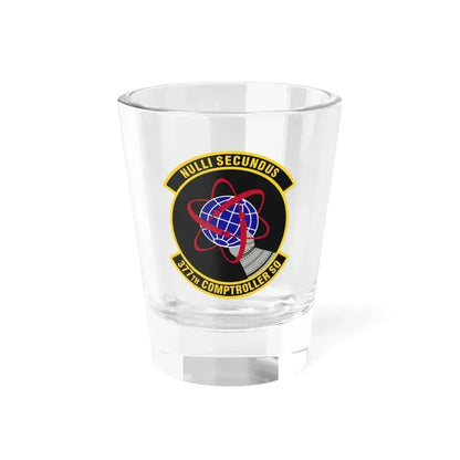 377th Comptroller Squadron (U.S. Air Force) Shot Glass 1.5oz 1.5oz - Go Mug Yourself