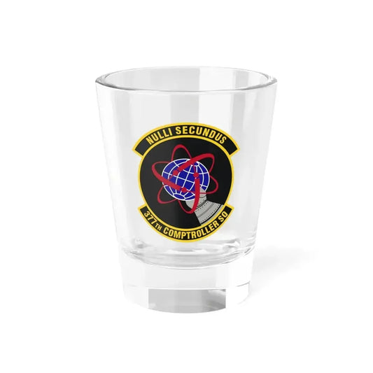 377th Comptroller Squadron (U.S. Air Force) Shot Glass 1.5oz 1.5oz - Go Mug Yourself