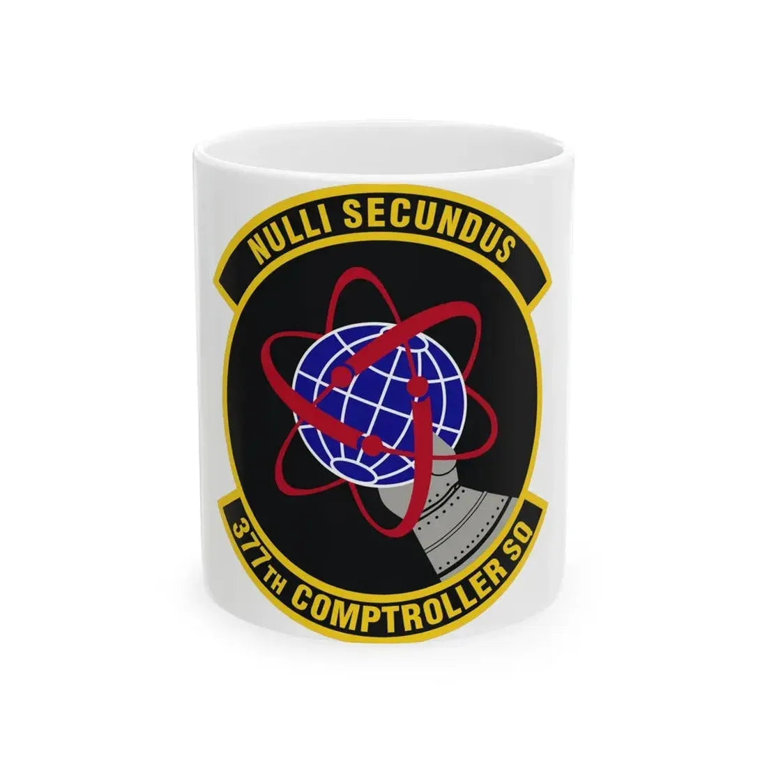 377th Comptroller Squadron (U.S. Air Force) White Coffee Mug 11oz - Go Mug Yourself
