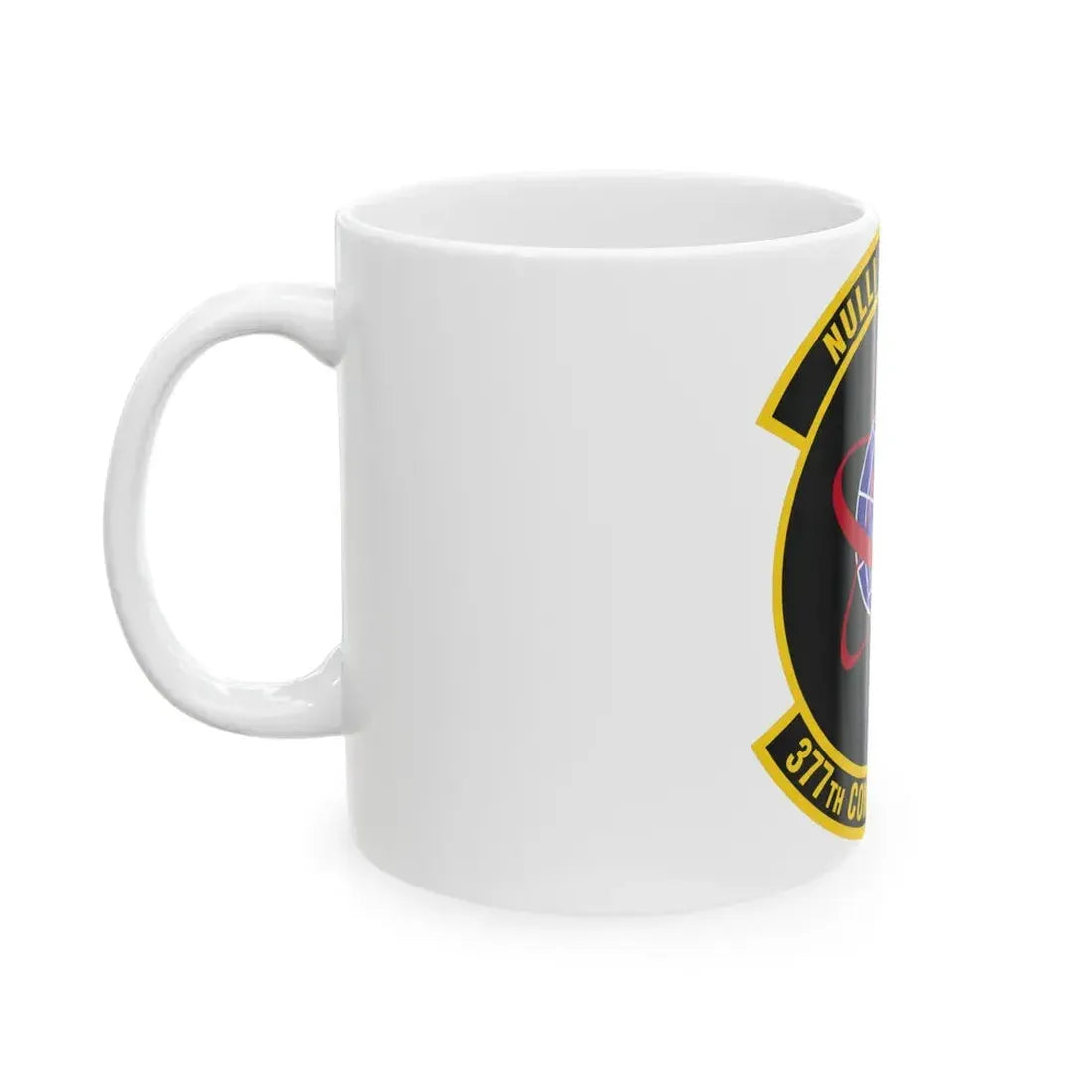 377th Comptroller Squadron (U.S. Air Force) White Coffee Mug - Go Mug Yourself