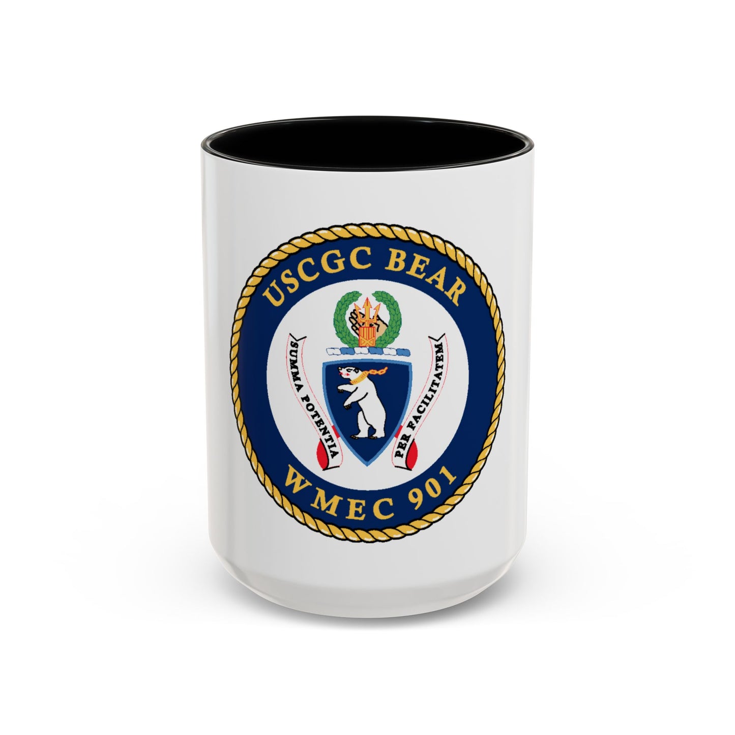 USCGC Bear WMEC 901 (U.S. Coast Guard) Accent Coffee Mug
