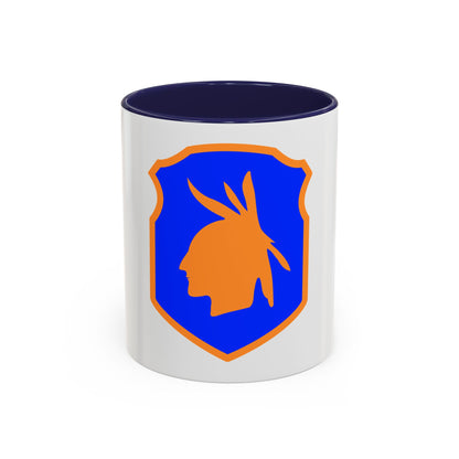 98th Infantry Division (U.S. Army) Accent Coffee Mug