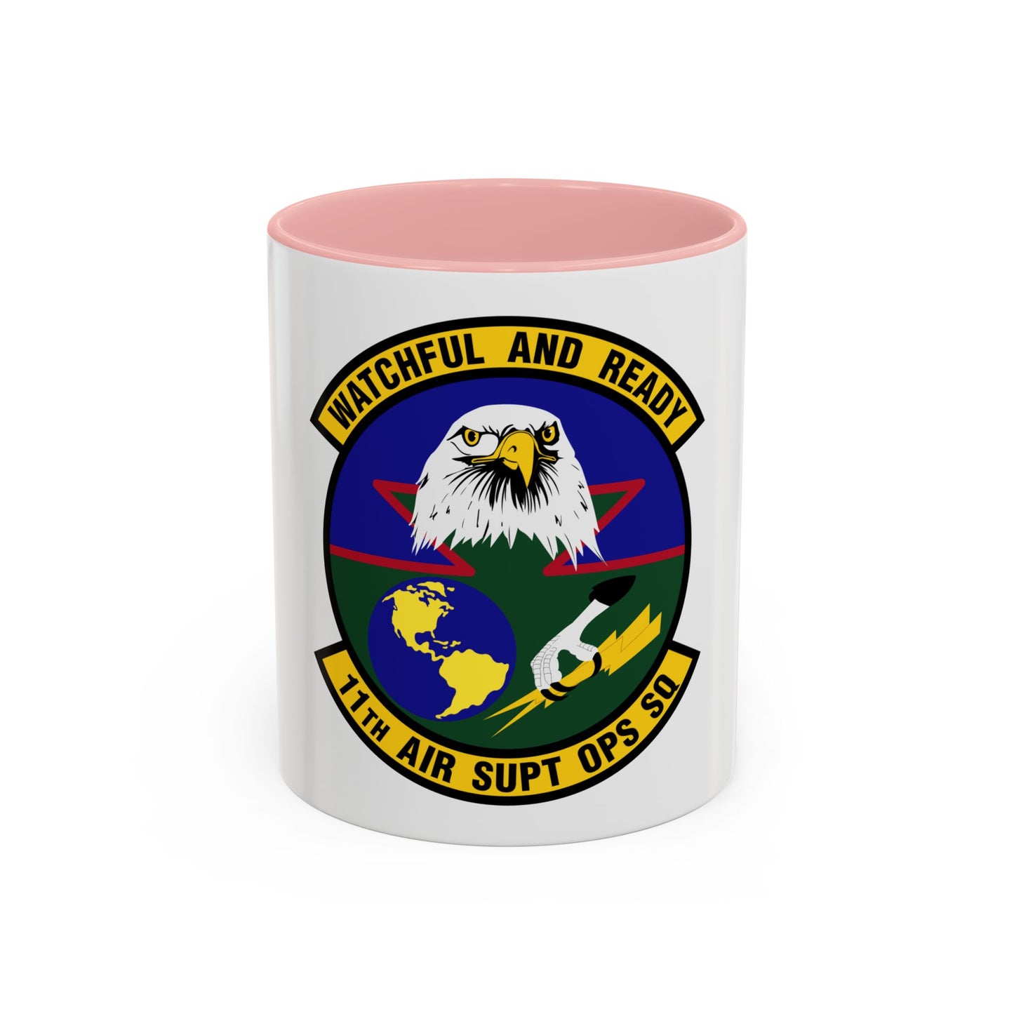 11 Air Support Operations Squadron ACC (U.S. Air Force) Accent Coffee Mug