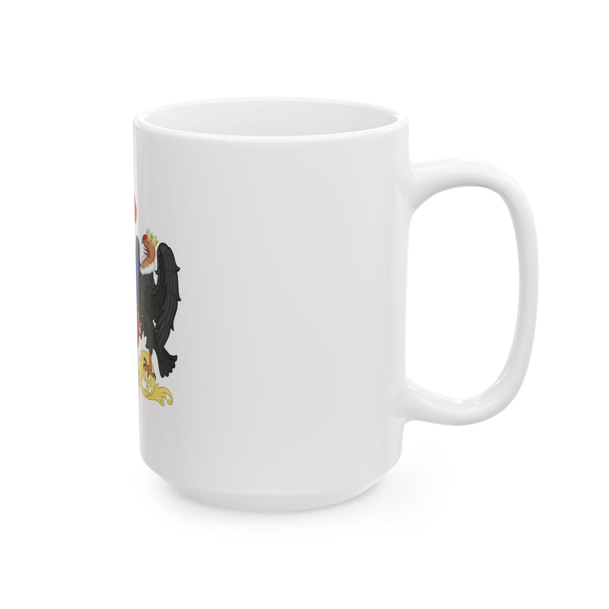 Coat of Arms of Chile (1834-1920) - White Coffee Mug