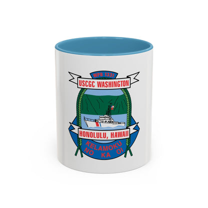 USCGC Washington WPB 1331 Honolulu Hawaii (U.S. Coast Guard) Accent Coffee Mug