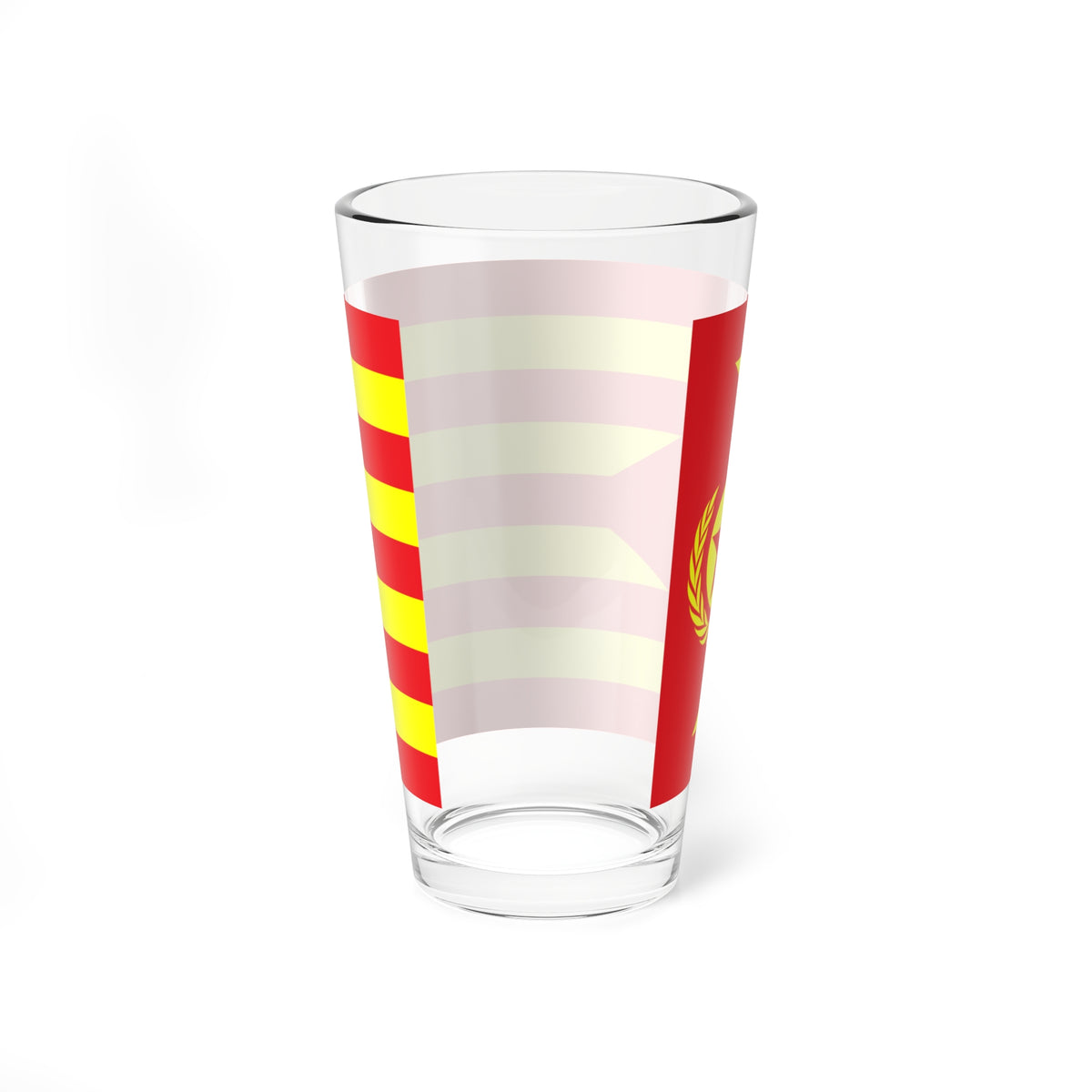 Proposed PRC national flags 048 (China) Pint Glass 16oz