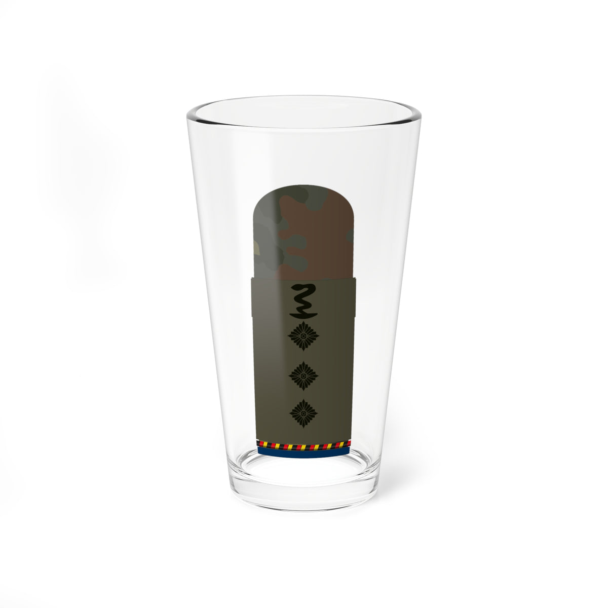 HA OS5 43d Stabsapotheker d.R. San PH L (Military Rank) Pint Glass 16oz