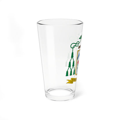 Escudo de Cipriano García Fernández (Spain) (Coat of Arms) Pint Glass 16oz