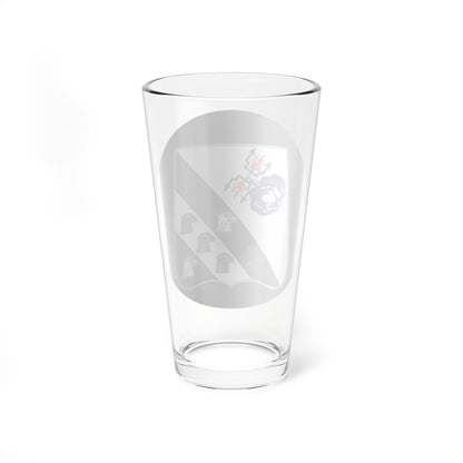 Emblem for the 5-V-GHR (Denmark) (Coat of Arms) Pint Glass 16oz