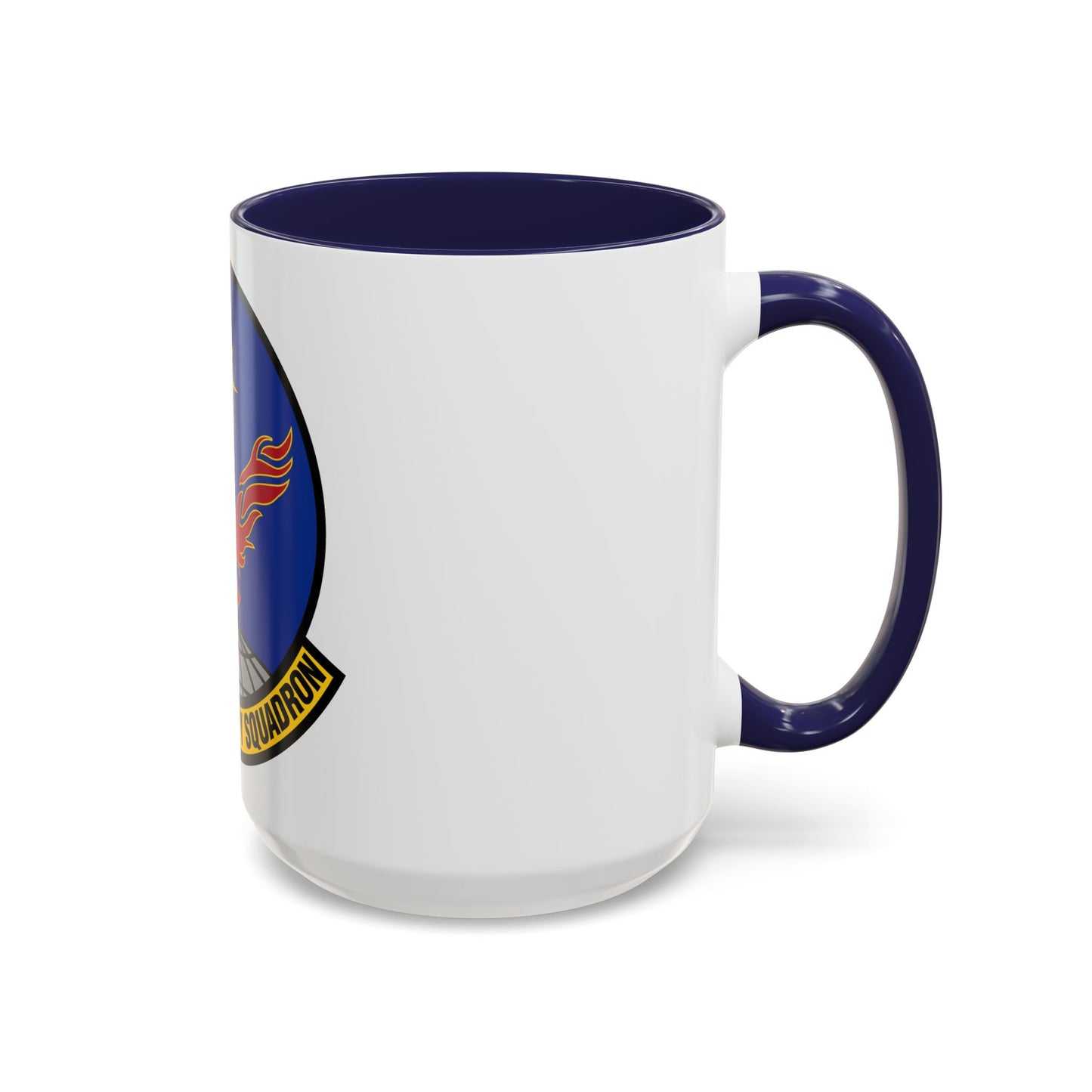 43 Air Mobility Squadron AMC (U.S. Air Force) Accent Coffee Mug