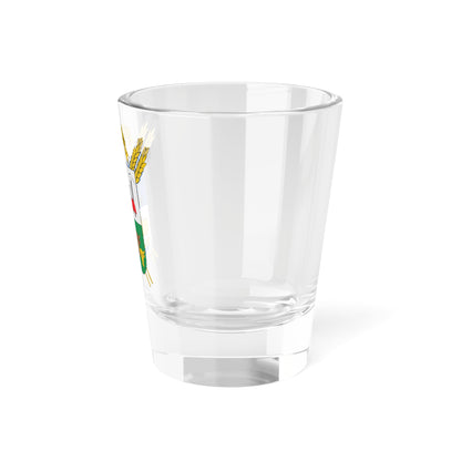 Escudo de Litueche (Chile) (Coat of Arms) Shot Glass 1.5oz