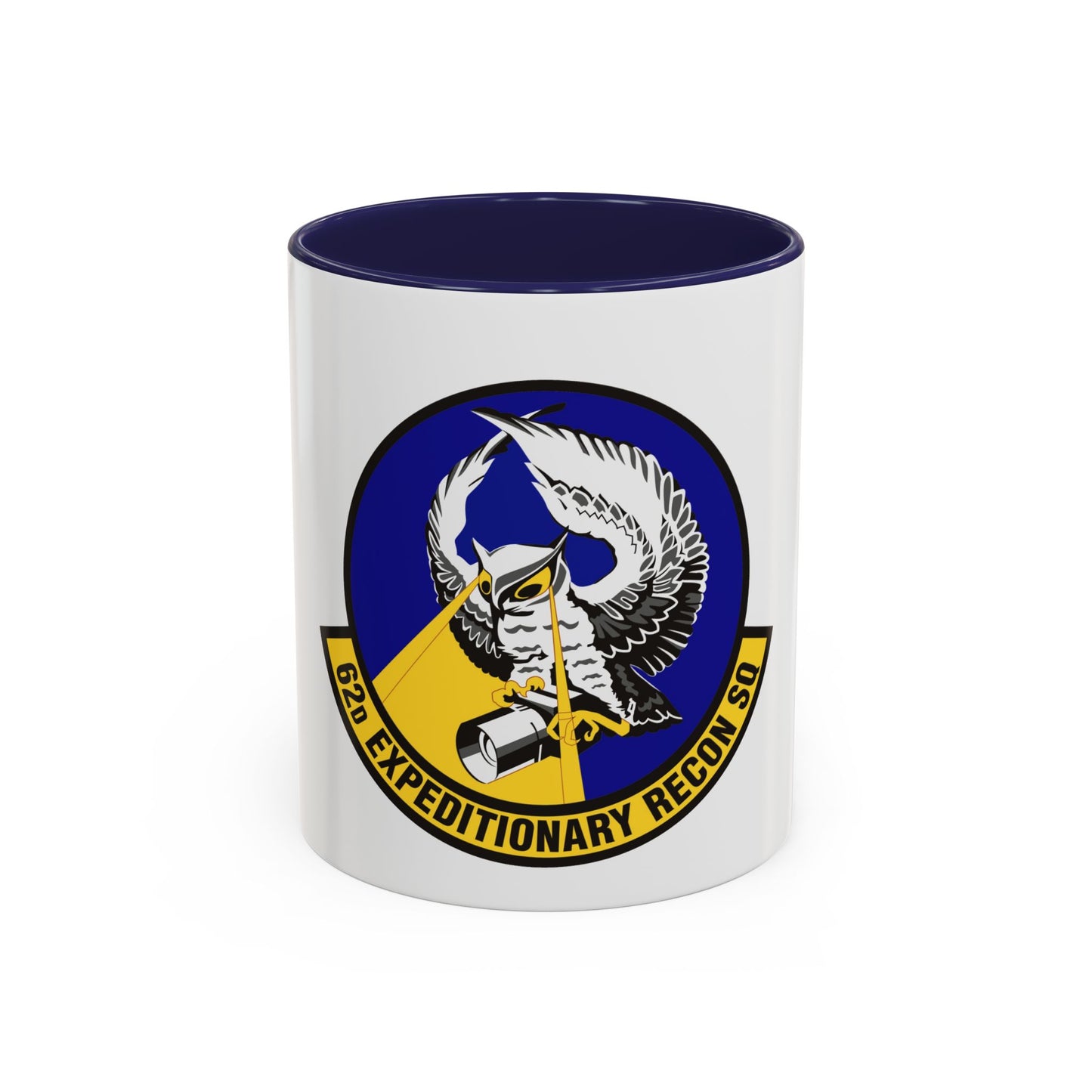 62d Expeditionary Reconnaissance Squadron (U.S. Air Force) Accent Coffee Mug