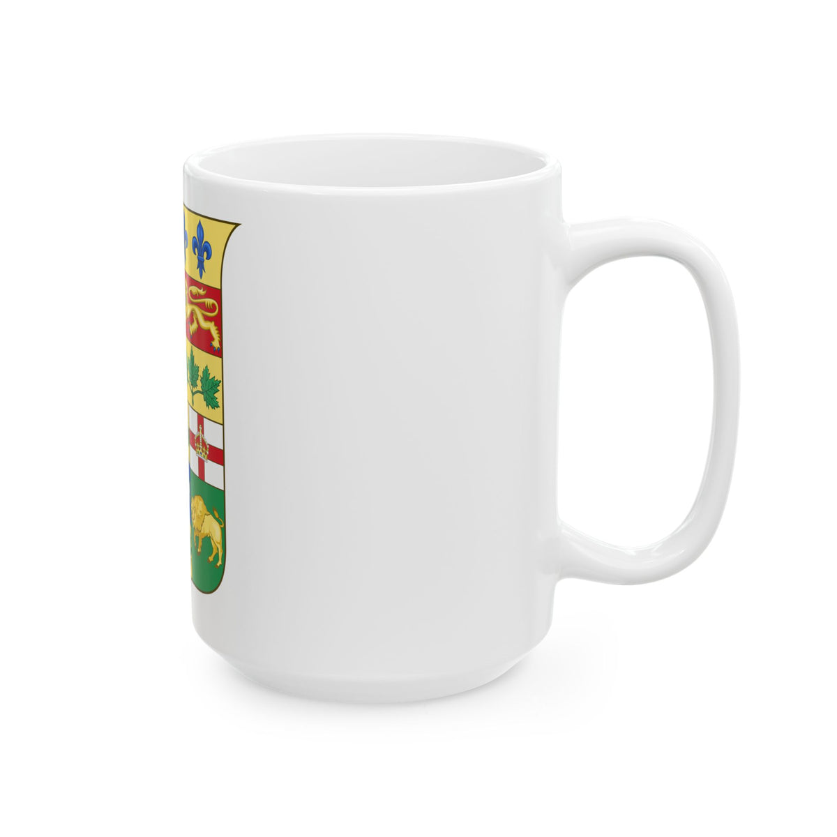 Arms of Canada 1870 - White Coffee Mug