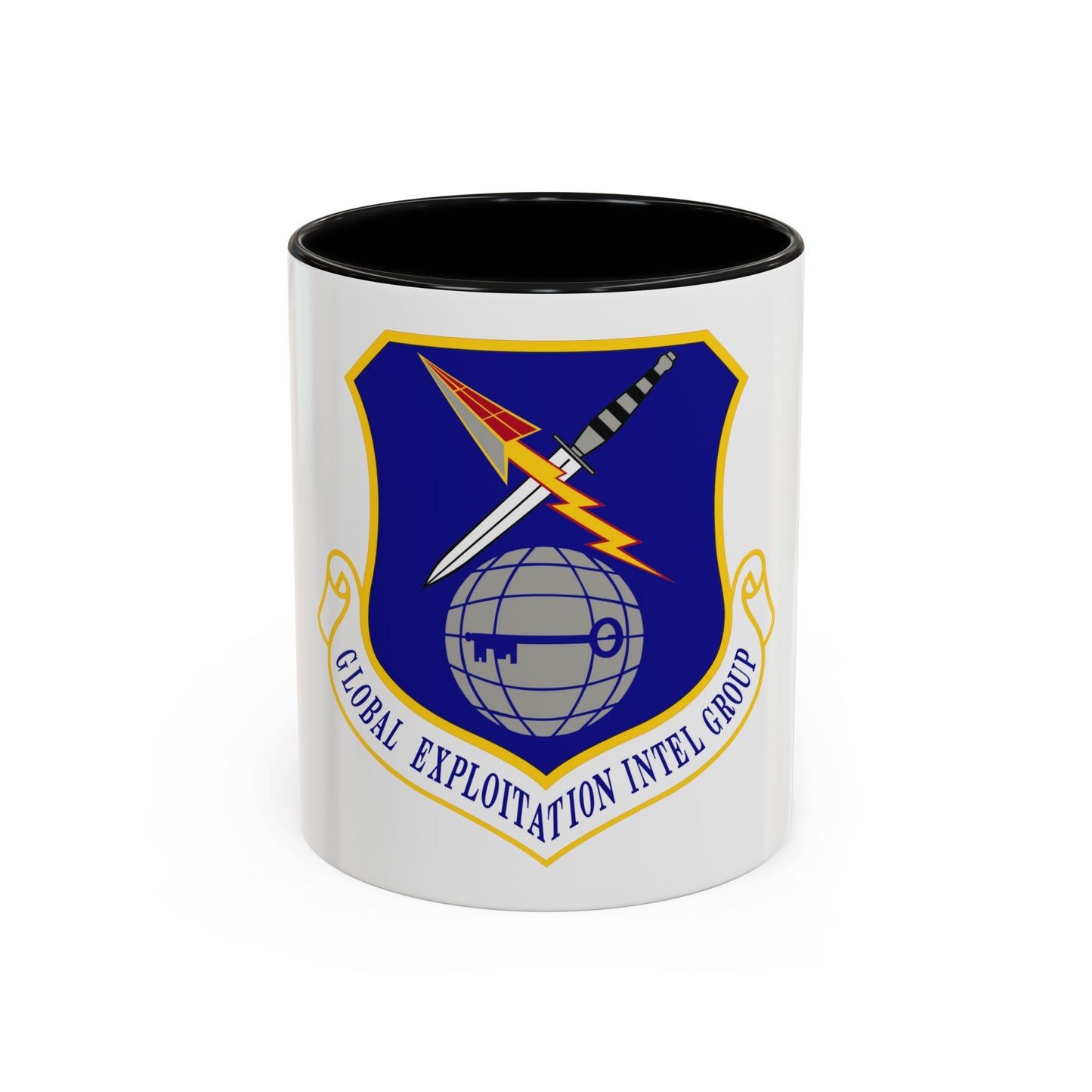 Global Exploitation Intelligence Group (U.S. Air Force) Accent Coffee Mug