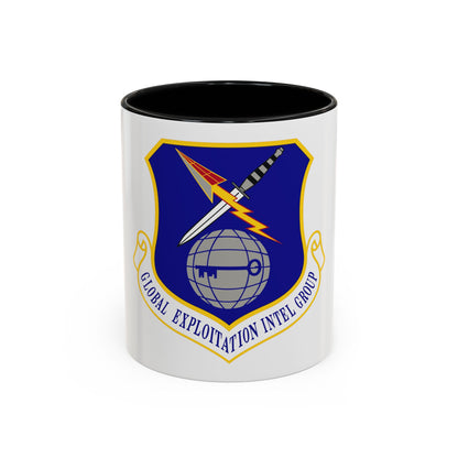 Global Exploitation Intelligence Group (U.S. Air Force) Accent Coffee Mug