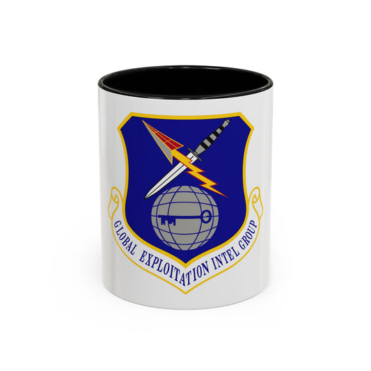 Global Exploitation Intelligence Group (U.S. Air Force) Accent Coffee Mug