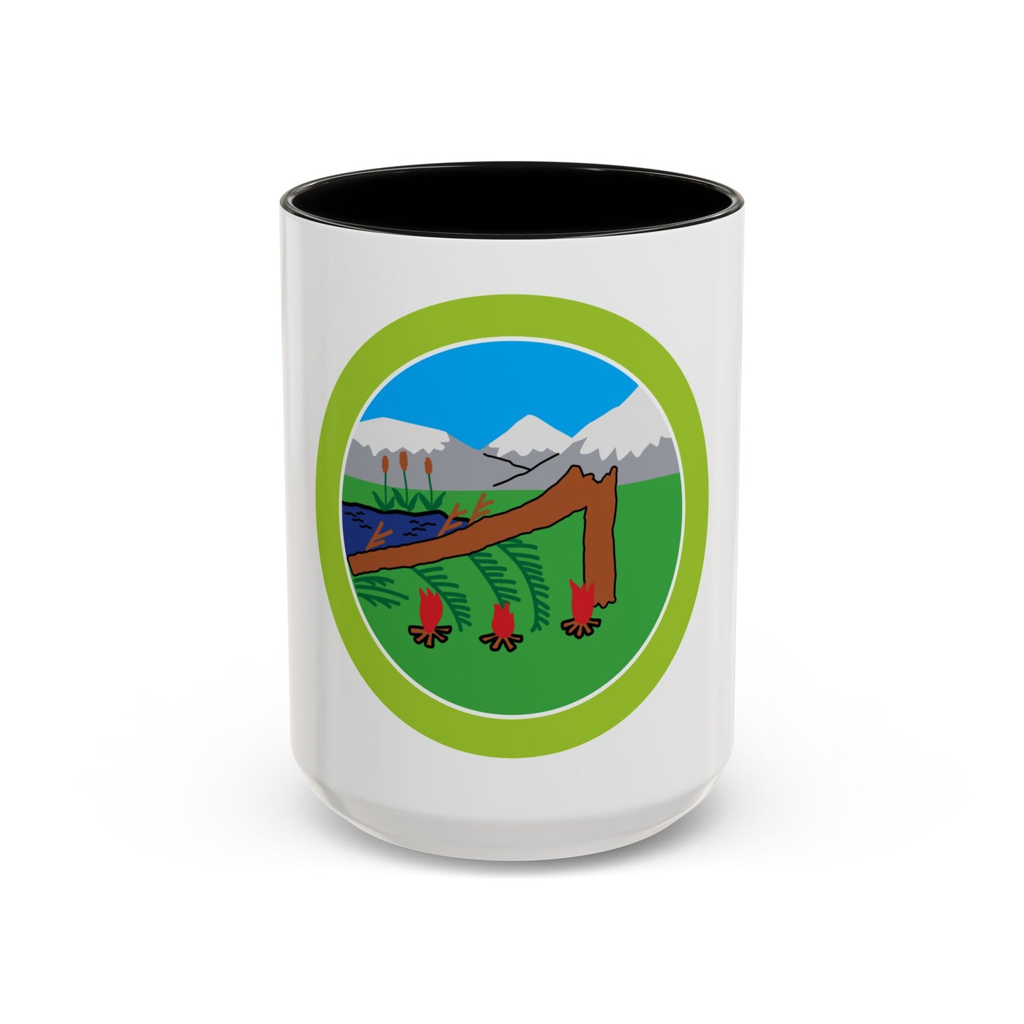 Wilderness Survival (Boy Scout Merit Badge) Accent Coffee Mug