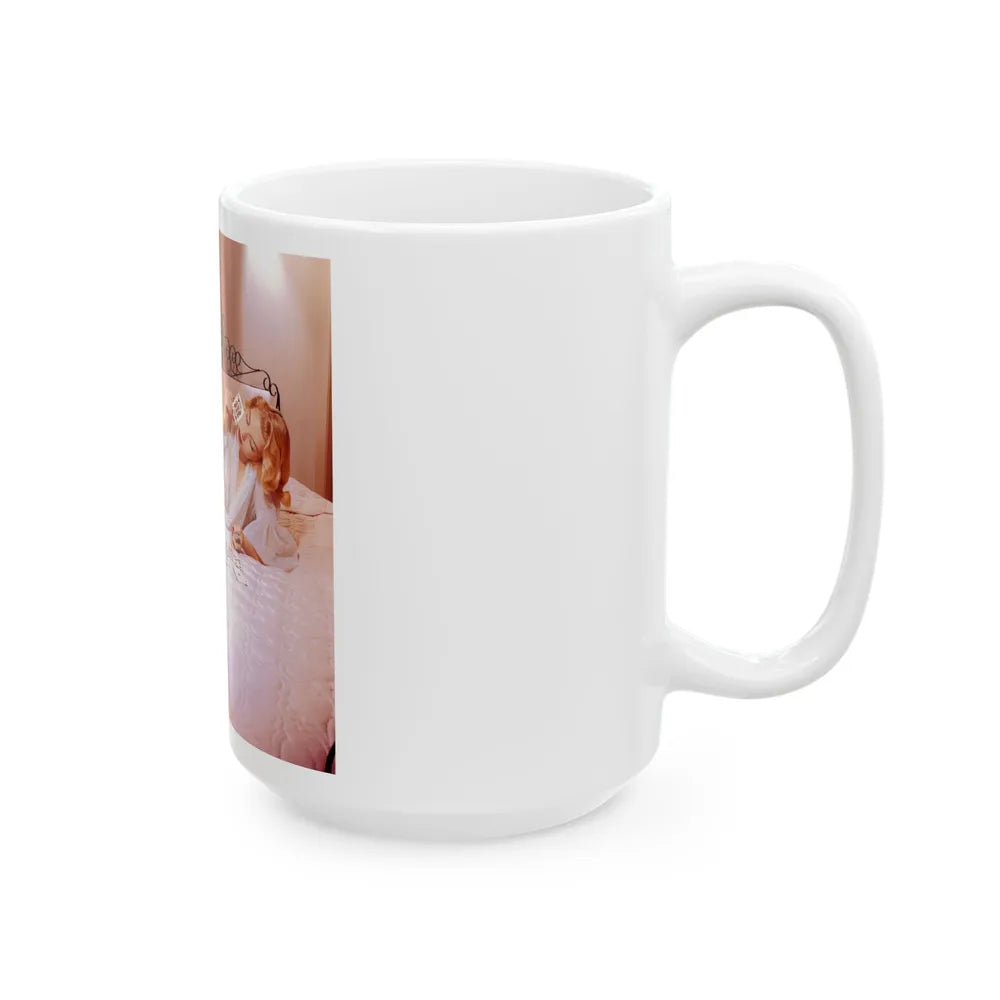 Eve Meyer #36 (Vintage Female Icon) White Coffee Mug-Go Mug Yourself