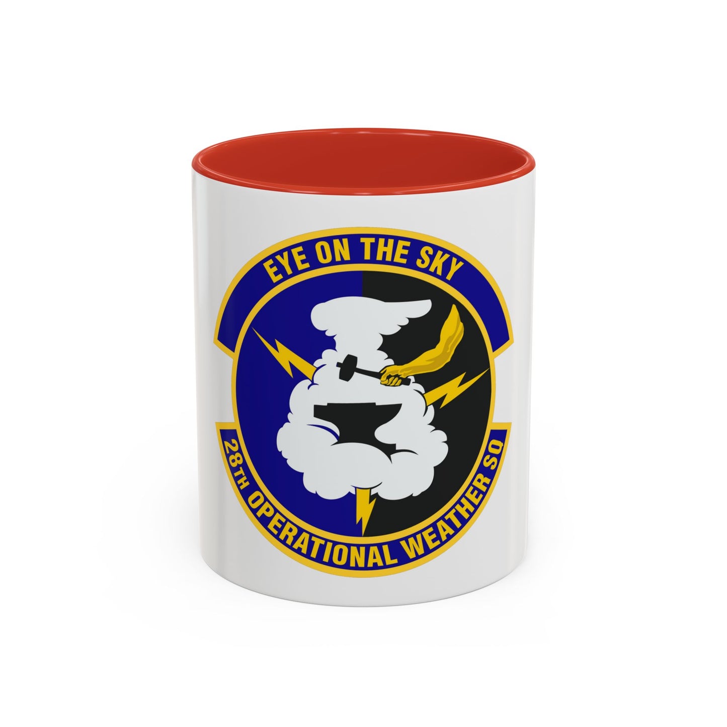 28th Operational Weather Squadron (U.S. Air Force) Accent Coffee Mug