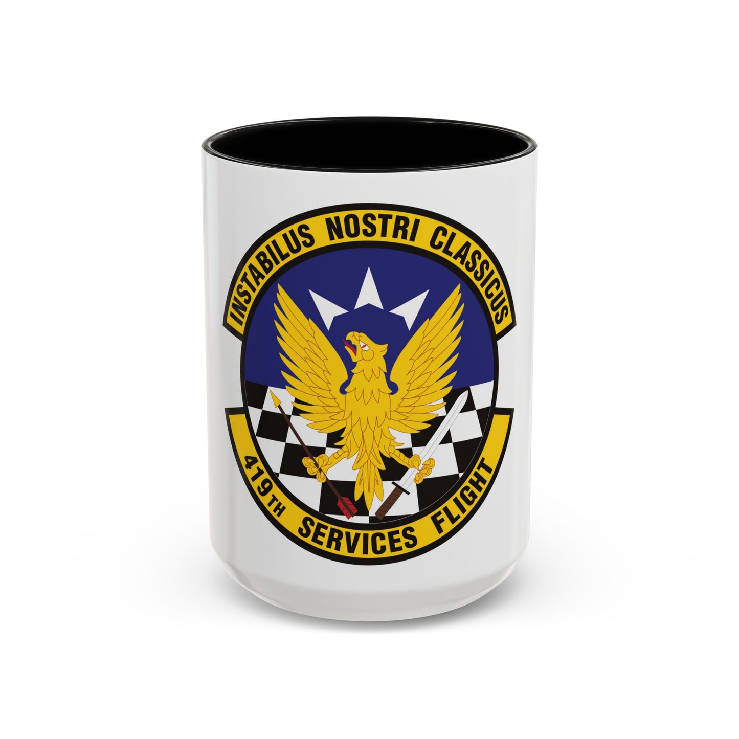 419th Services Flight (U.S. Air Force) Accent Coffee Mug