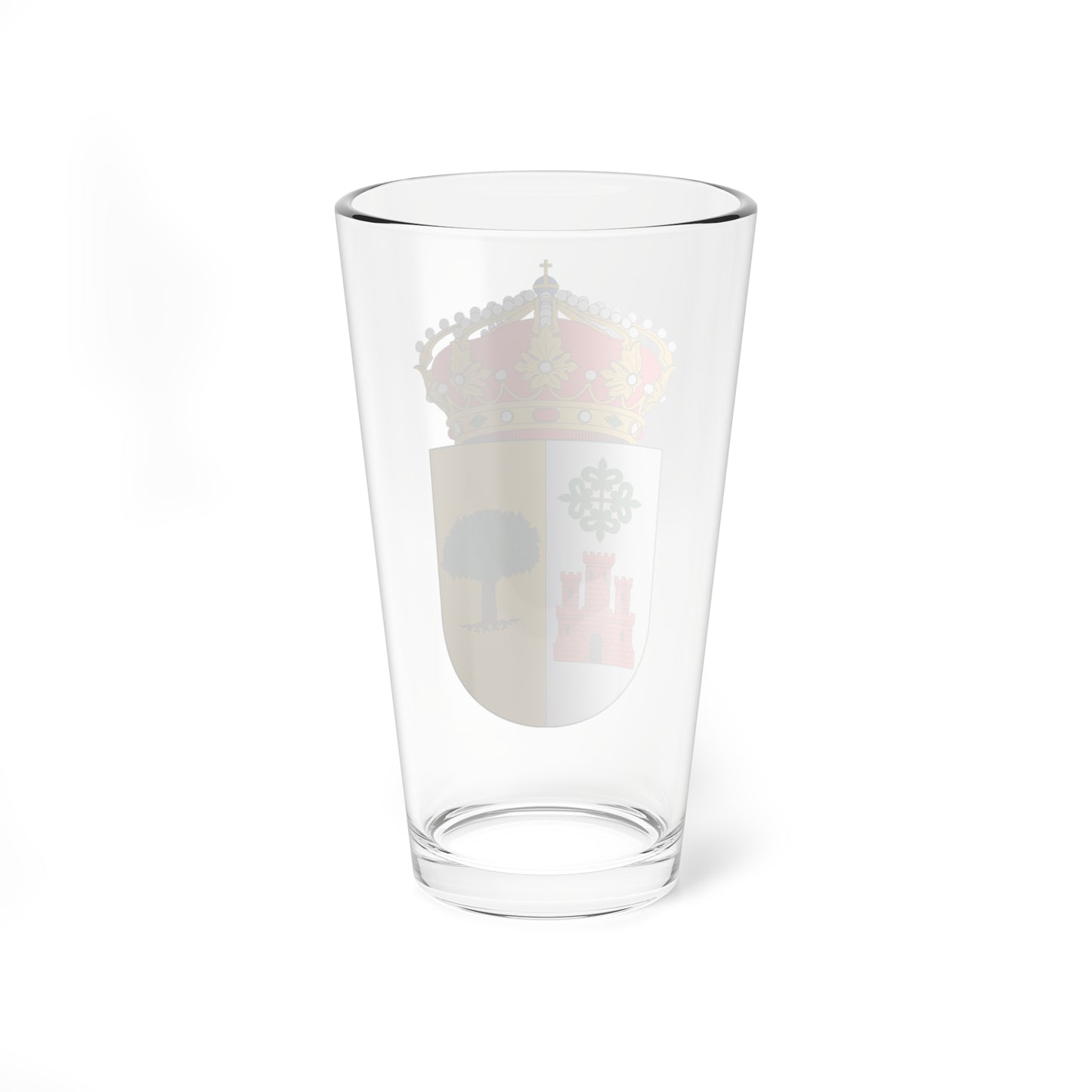 Escudo de Acehúche (Spain) (Coat of Arms) Pint Glass 16oz