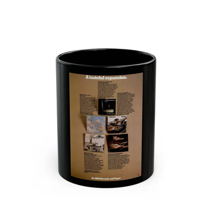 RSO Records 1974 (Music Poster) Black Coffee Mug-11oz-Go Mug Yourself