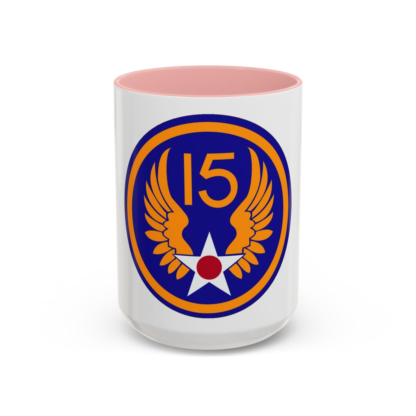 15 Air Force (U.S. Army) Accent Coffee Mug