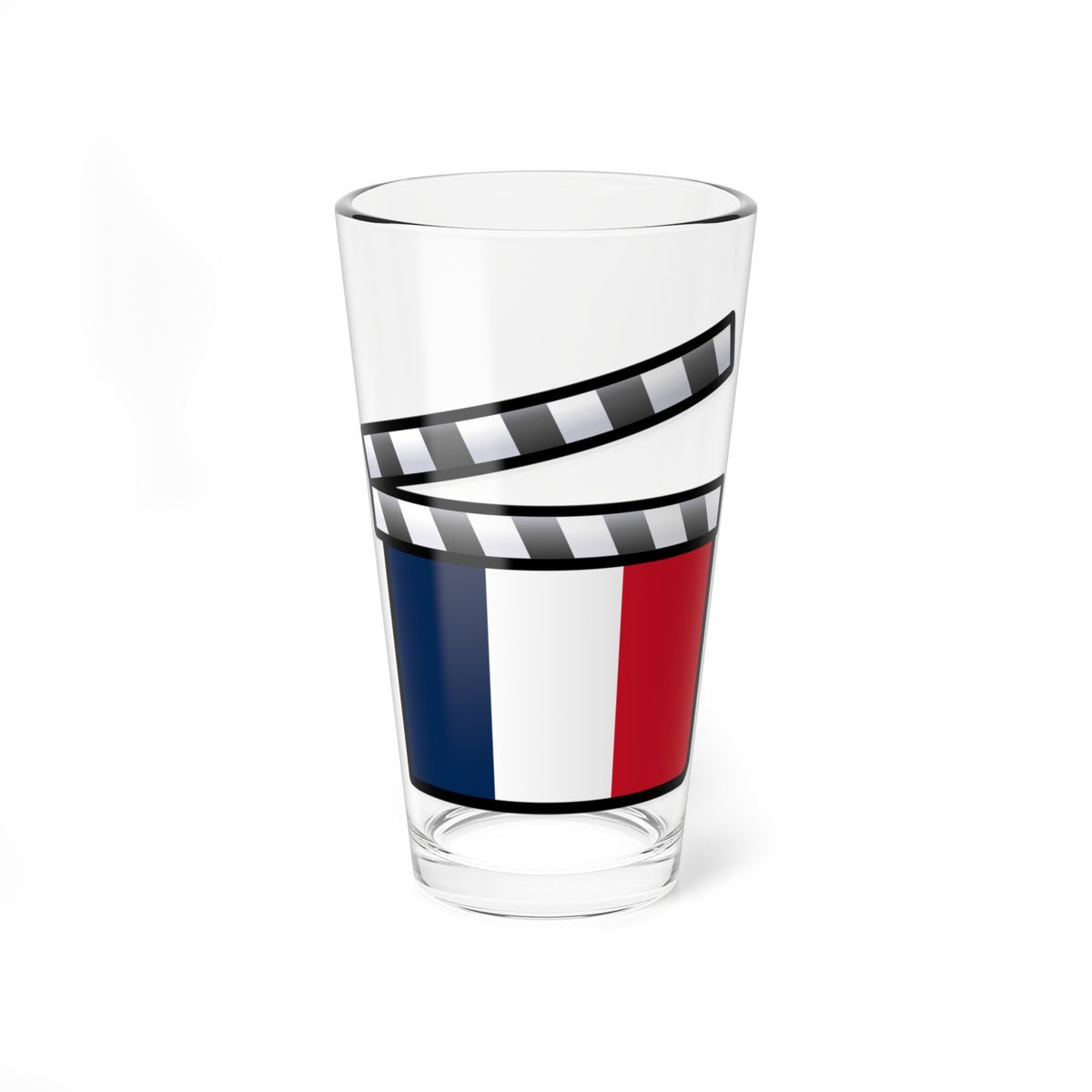 France film clapperboard (France) Pint Glass 16oz