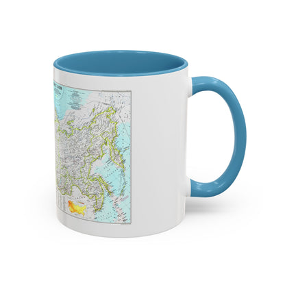 Russia - Soviet Union 1 (1990) (Map) Accent Coffee Mug