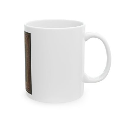 Unidentified African American Soldier In Union Uniform (U.S. Civil War) White Coffee Mug