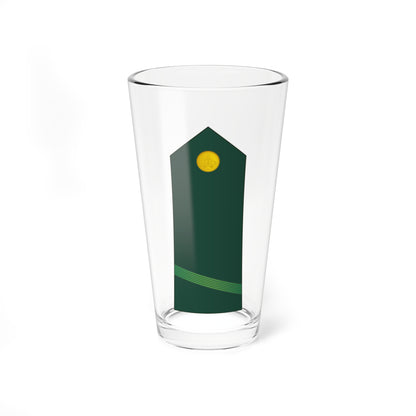 02 Moroccan Army PFC (Morocco) (Military Rank) Pint Glass 16oz